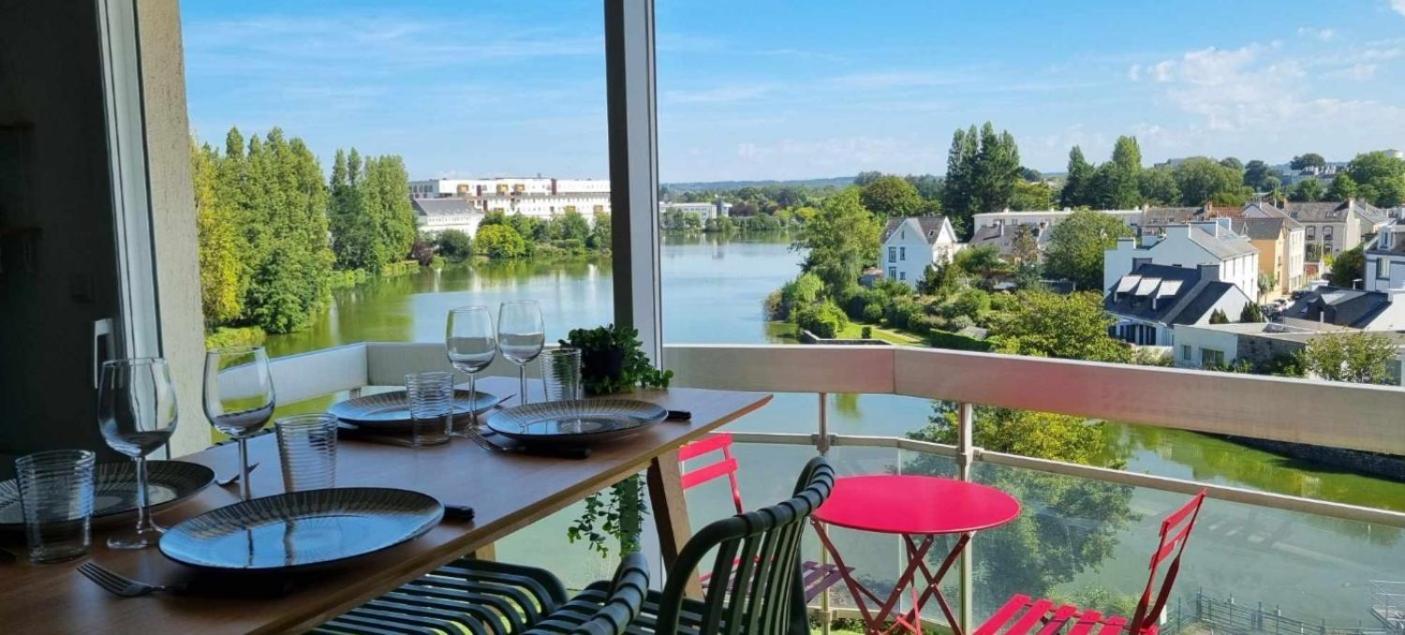 Centre Ville, T2, Superbe Vue, Parking Prive Vannes Exterior photo